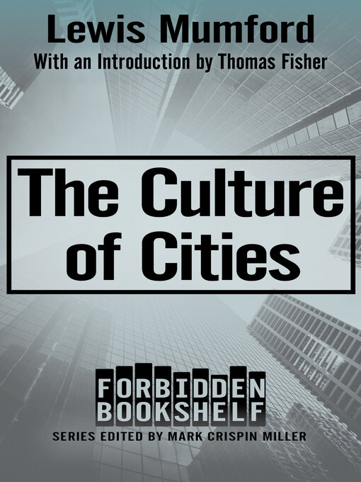 Title details for The Culture of Cities by Mark Crispin Miller - Available